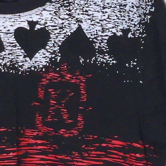 Switch Remarkable Graphic T-Shirt Short Sleeve Poker Cards - Size L - Picture 2 of 7